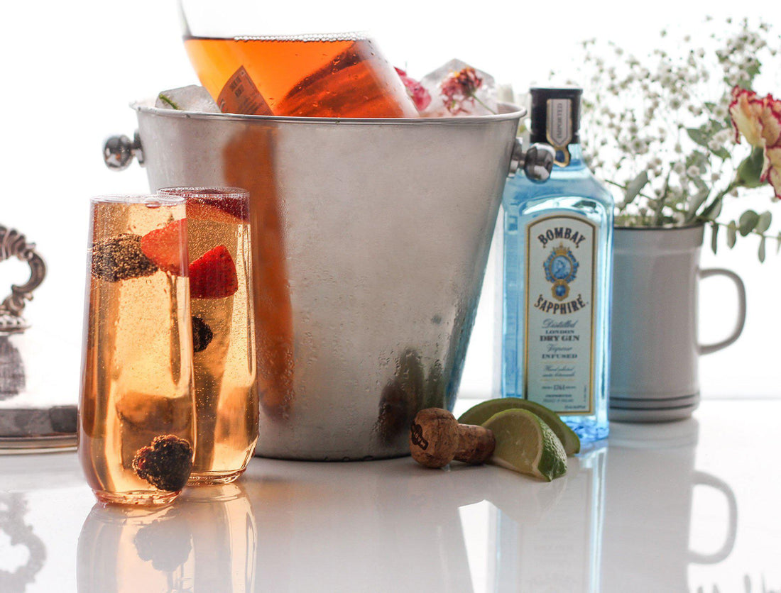 Celebrate LOVE with a Rosé 75!-TOSSWARE Recipe
