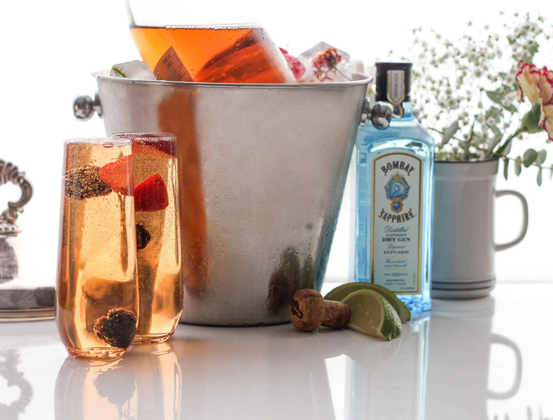 Celebrate LOVE with a Rosé 75!-TOSSWARE Recipe