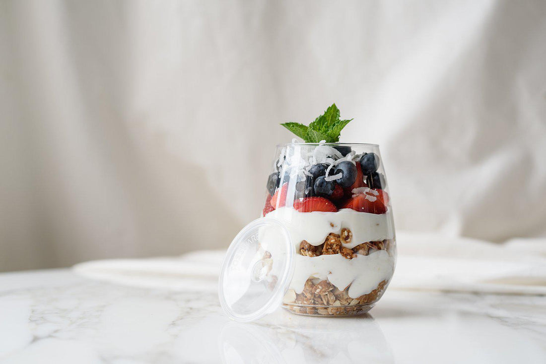 Homemade Parfaits To Go Recipe-TOSSWARE Recipe