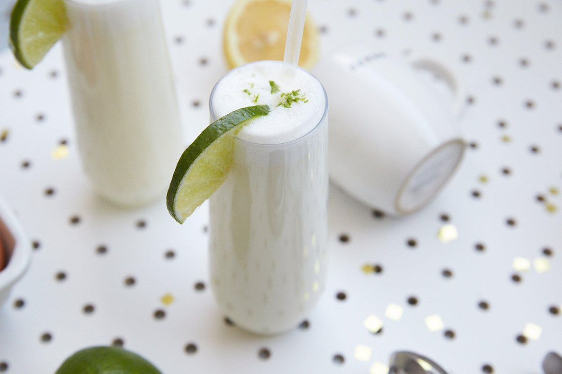 Mardi Gras Cocktail: Ramos-Style Gin Fizz Recipe-TOSSWARE Recipe