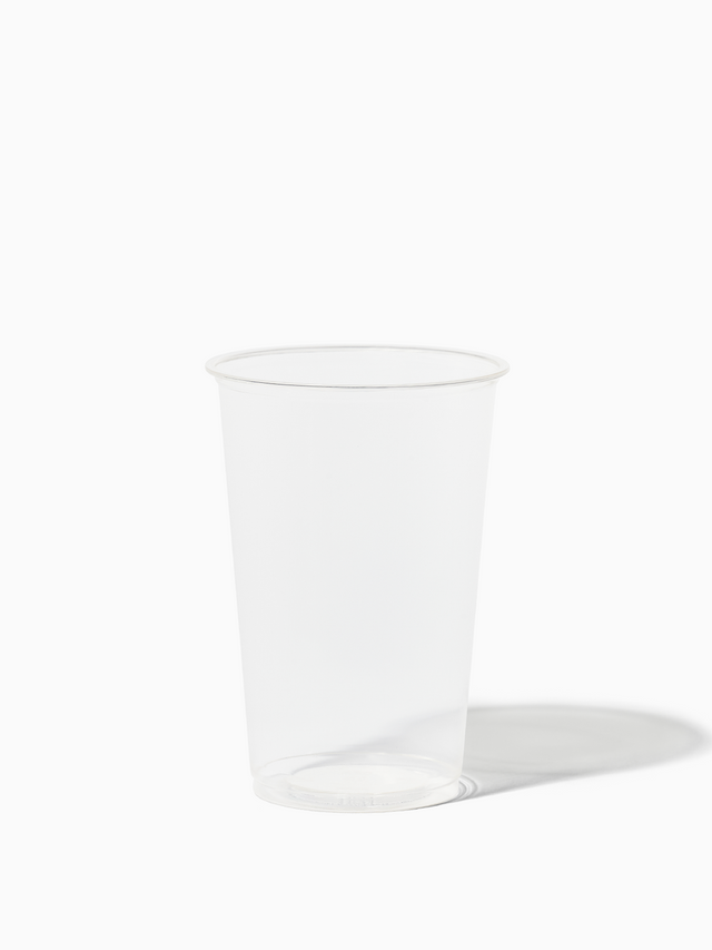 NATURAL 20oz Arena 96mm Compostable Cup & 96mm Sip Lid Bundle - Bulk