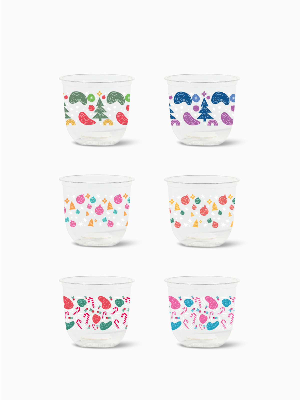 Enchanted Holiday Pattern - NATURAL 12oz Arc