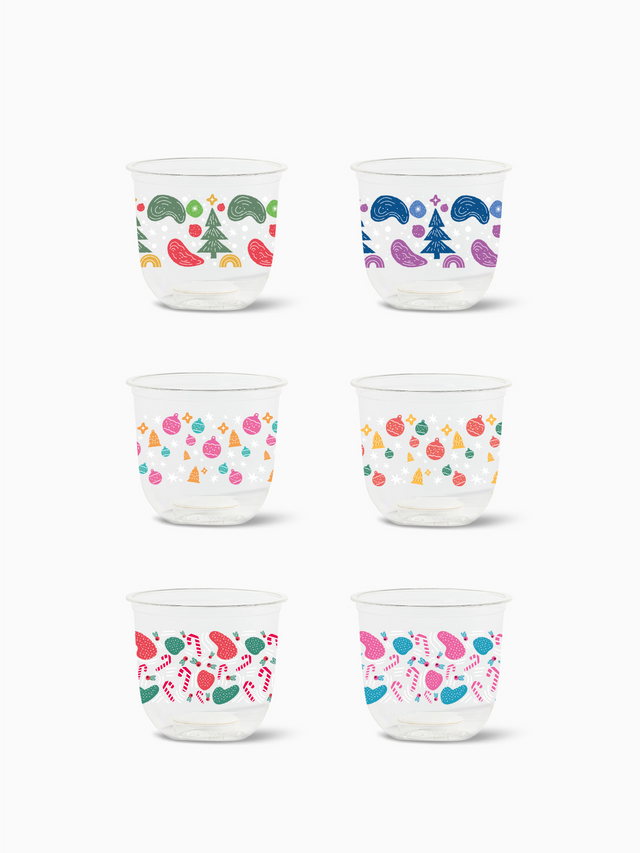 Enchanted Holiday Pattern - NATURAL 12oz Arc