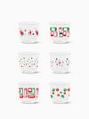 Retro Festive Pattern - NATURAL 12oz Arc