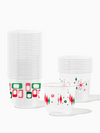 Retro Festive Pattern - NATURAL 12oz Arc