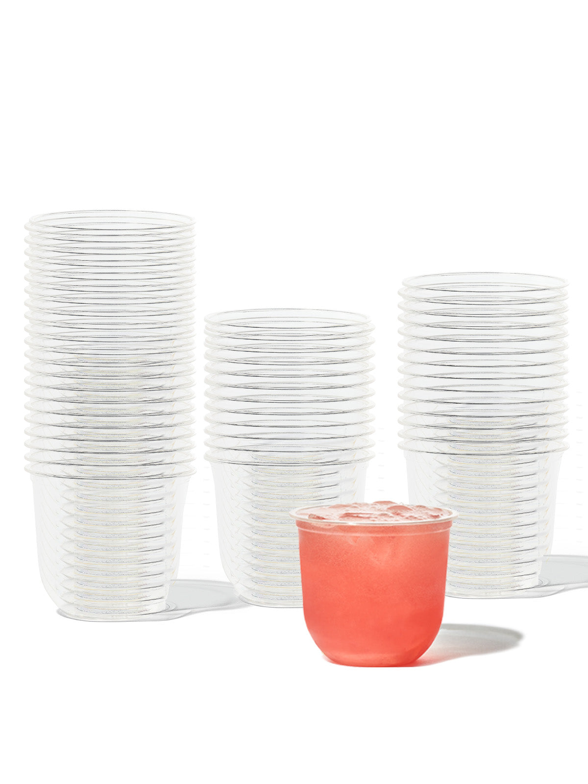 NATURAL 12oz Rounded Bottom Compostable Arc Cup