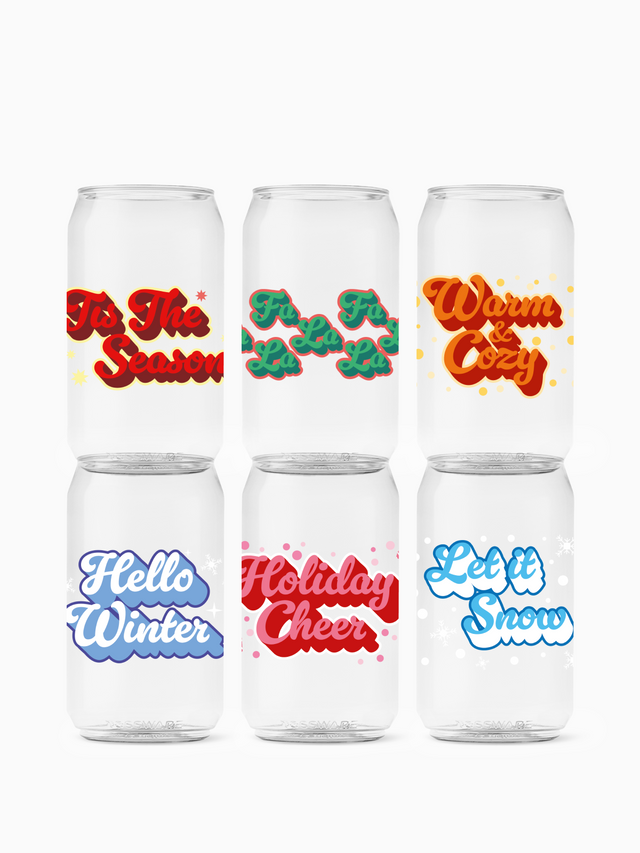 Festive Holiday - POP 12oz Can