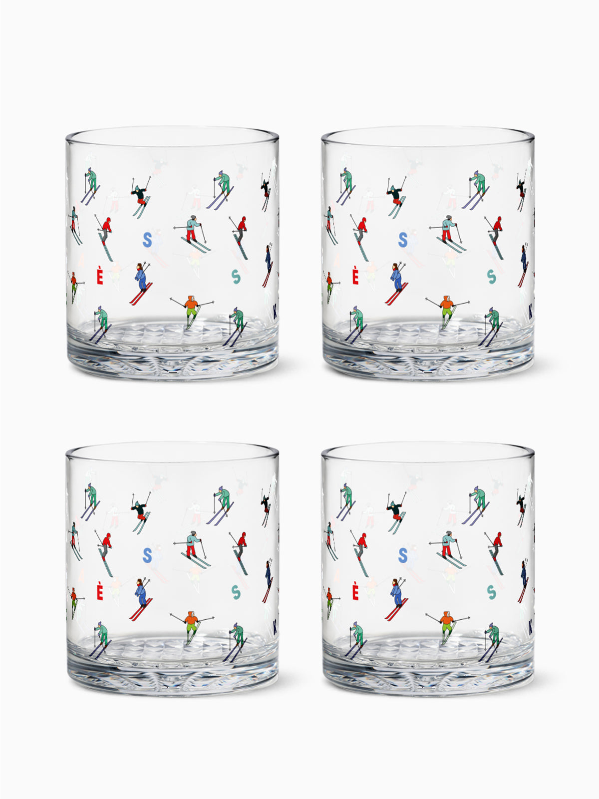 Ski Parade - RESERVE 12oz Old Fashioned Tritan™ Copolyester Glass