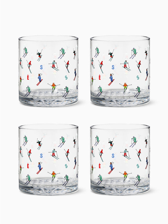 Ski Parade - RESERVE 12oz Old Fashioned Tritan™ Copolyester Glass