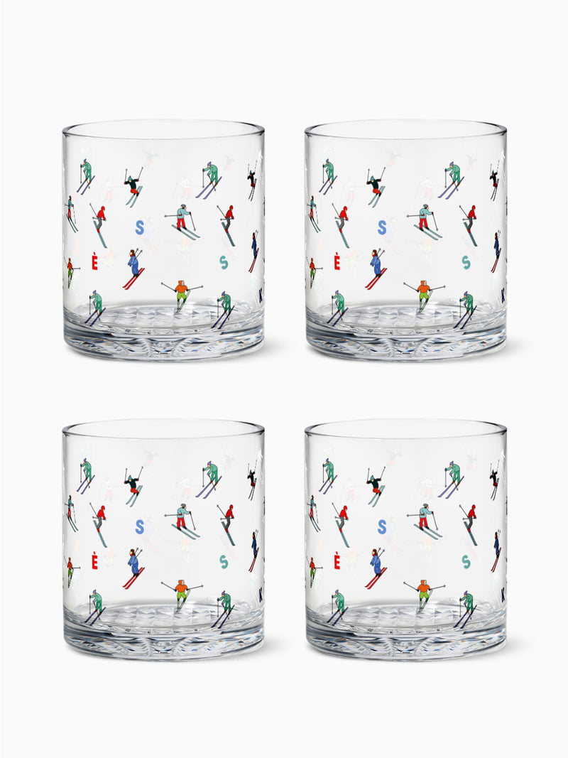 Ski Parade - RESERVE 12oz Old Fashioned Tritan™ Copolyester Glass