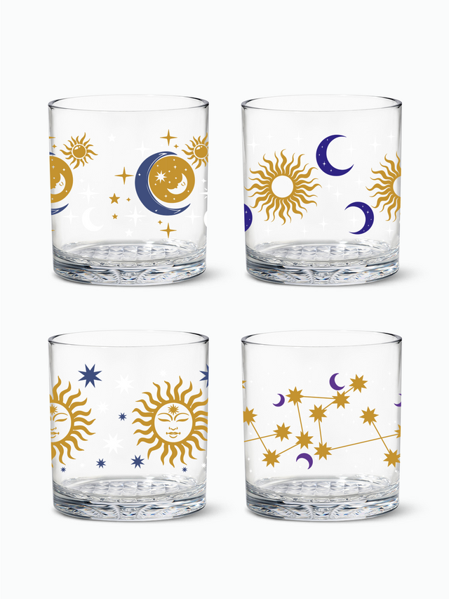 Celestial Sky - RESERVE 12oz Old Fashioned Tritan™ Copolyester Glass