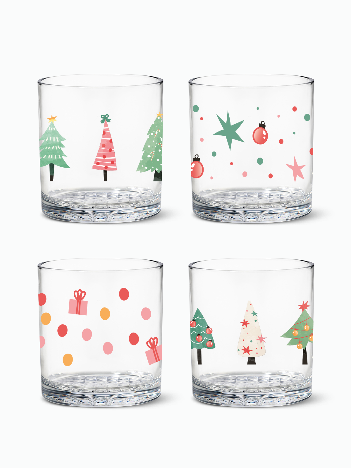Festive Forest - RESERVE 12oz Old Fashioned Tritan™ Copolyester Glass