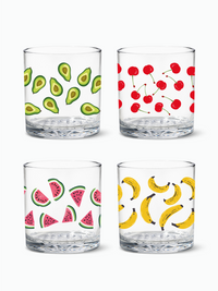 Fruity Fiesta - RESERVE 12oz Old Fashioned Tritan™ Copolyester Glass