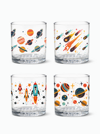 Colorful Galaxy - RESERVE 12oz Old Fashioned Tritan™ Copolyester Glass