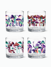 Psychedelic Shrooms - RESERVE 12oz Old Fashioned Tritan™ Copolyester Glass