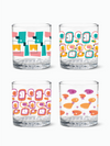 Mid-Century Retro Pattern - RESERVE 12oz Old Fashioned Tritan™ Copolyester Glass