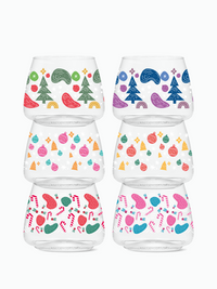 Enchanted Holiday Pattern - POP 12oz Rocks