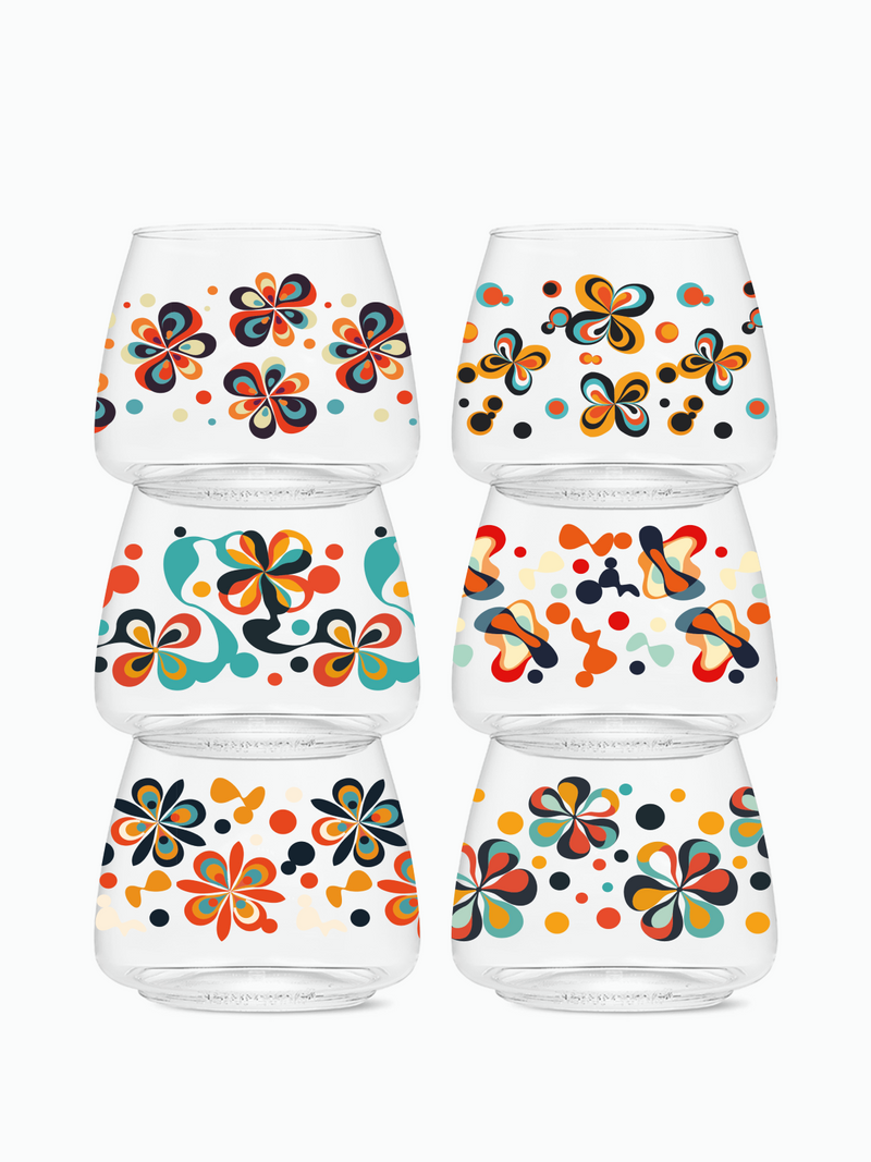 Retro Bloom - POP 12oz Rocks