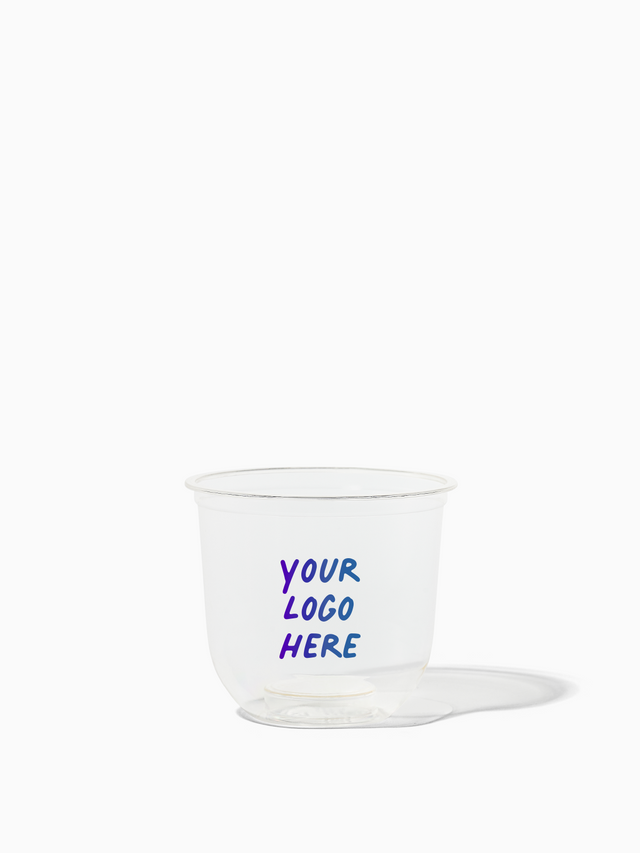 NATURAL 12oz Rounded Bottom Compostable Arc Cup - Bulk