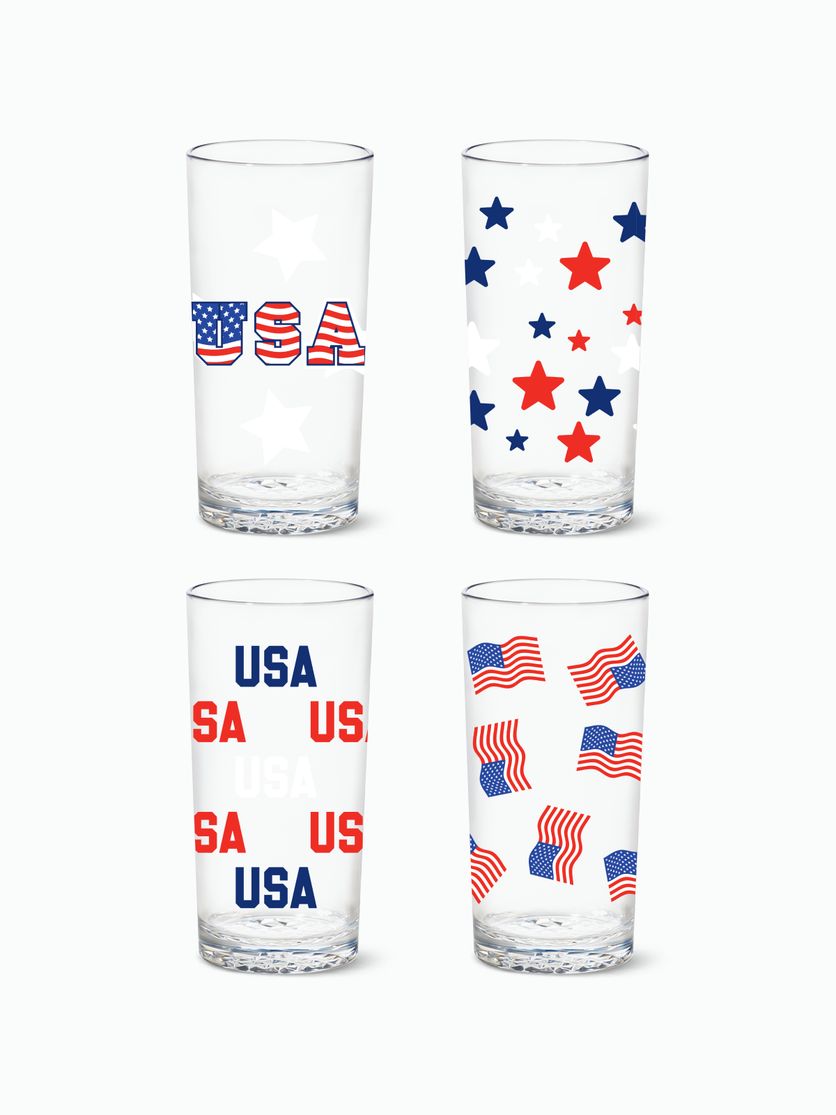 American Pride 2.0 - RESERVE 14oz Highball Tritan™ Copolyester Glass