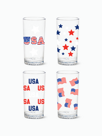 American Pride 2.0 - RESERVE 14oz Highball Tritan™ Copolyester Glass