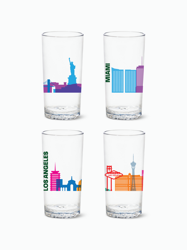 American Skylines - RESERVE 14oz Highball Tritan™ Copolyester Glass