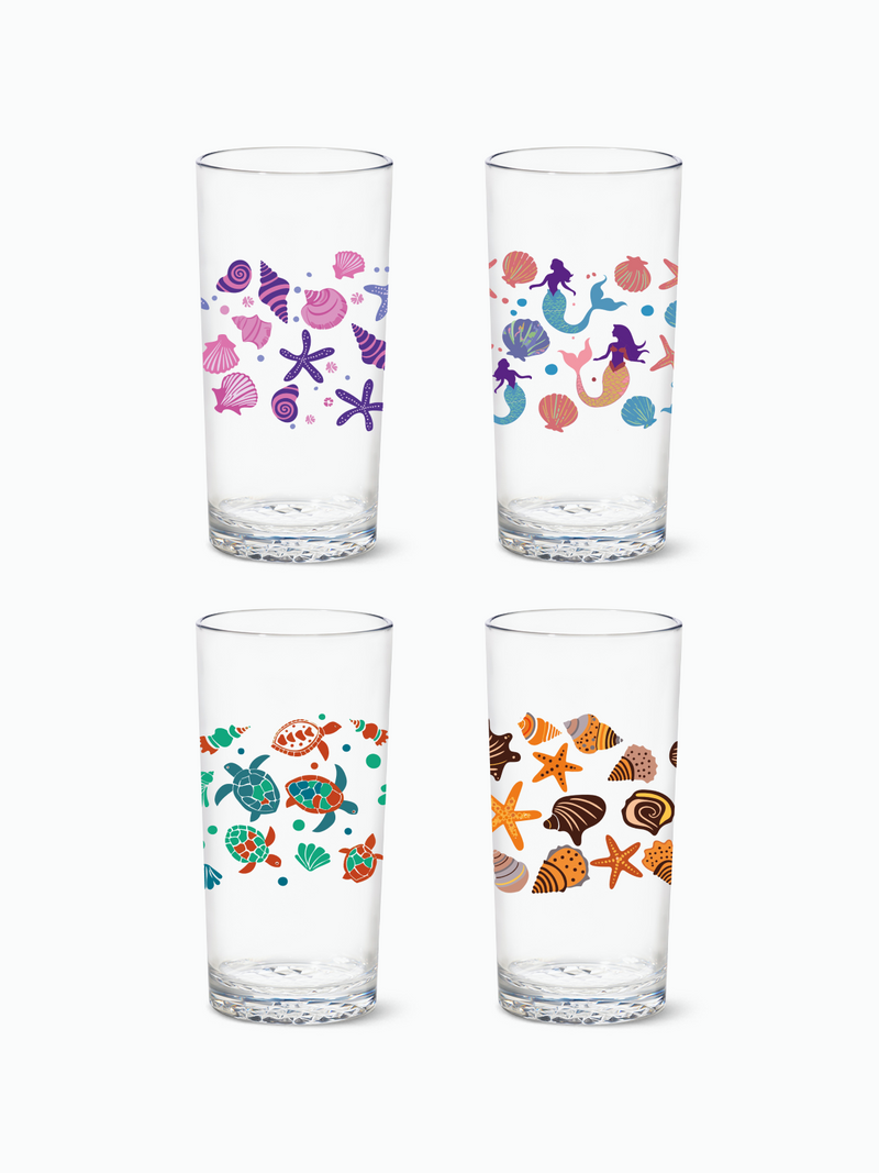 Coastal Charm - RESERVE 14oz Highball Tritan™ Copolyester Glass