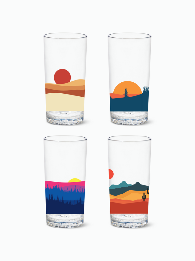 Desert Oasis 2.0 - RESERVE 14oz Highball Tritan™ Copolyester Glass