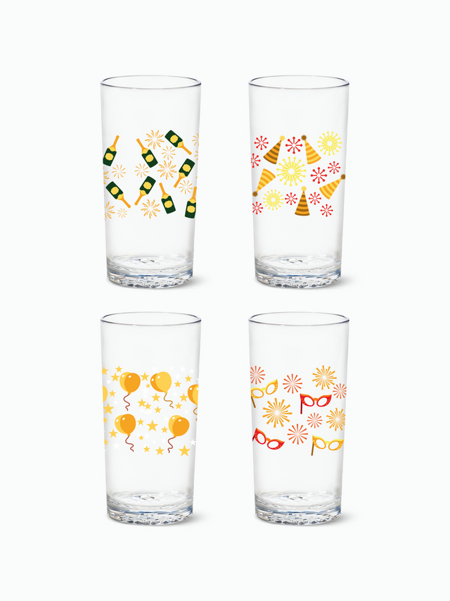 Festive Bliss - RESERVE 14oz Highball Tritan™ Copolyester Glass