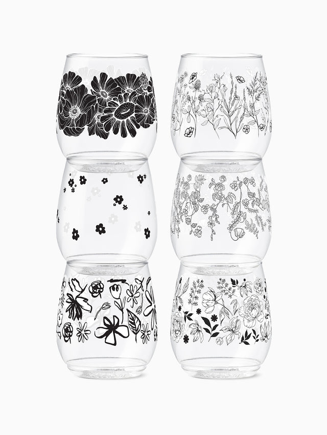 Botanical Sketches - POP 14oz Vino