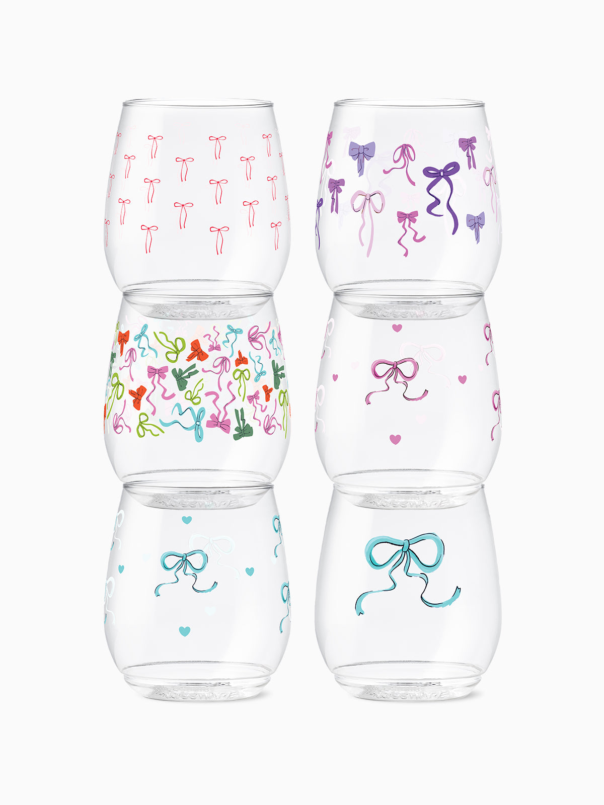 Elegant Bows - POP 14oz Vino