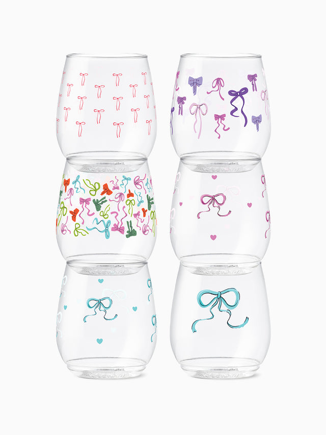 Elegant Bows - POP 14oz Vino
