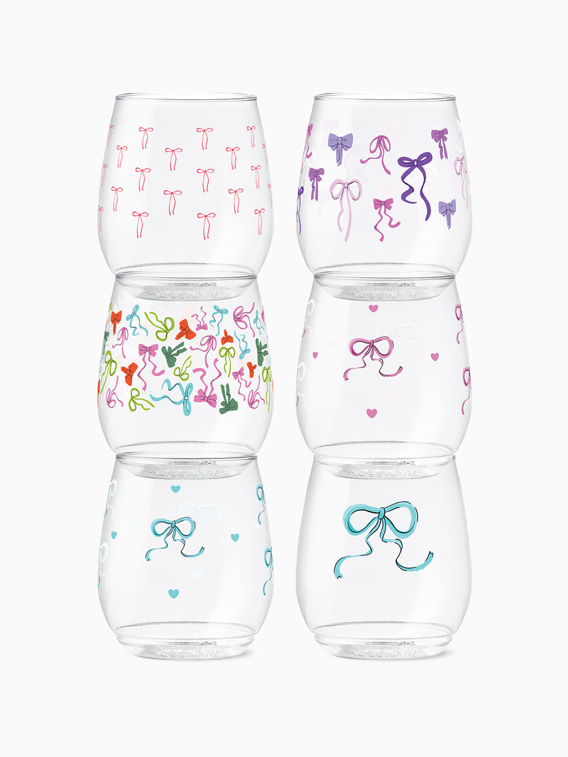 Elegant Bows - POP 14oz Vino