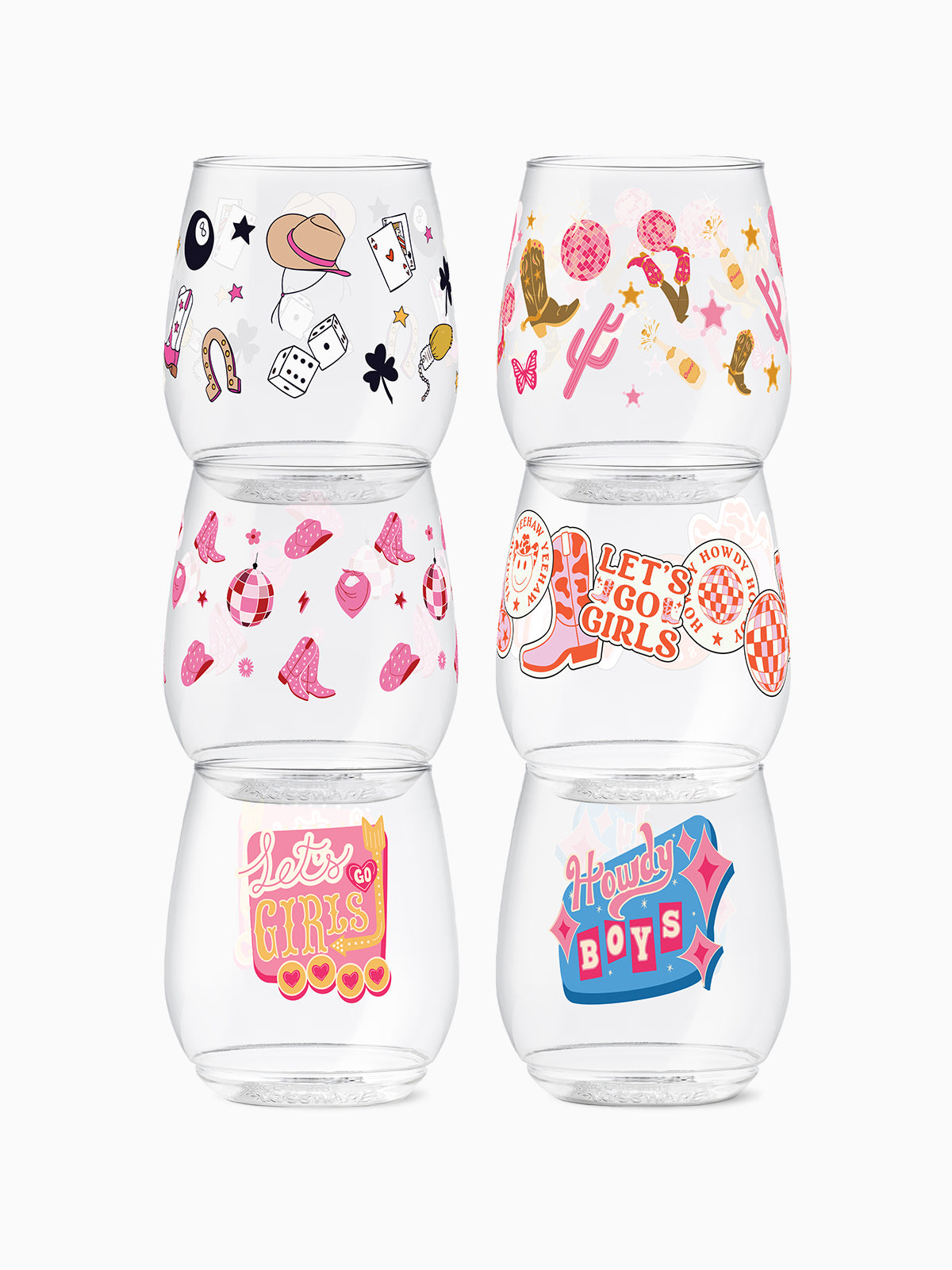 Western Disco Cowgirl - POP 14oz Vino