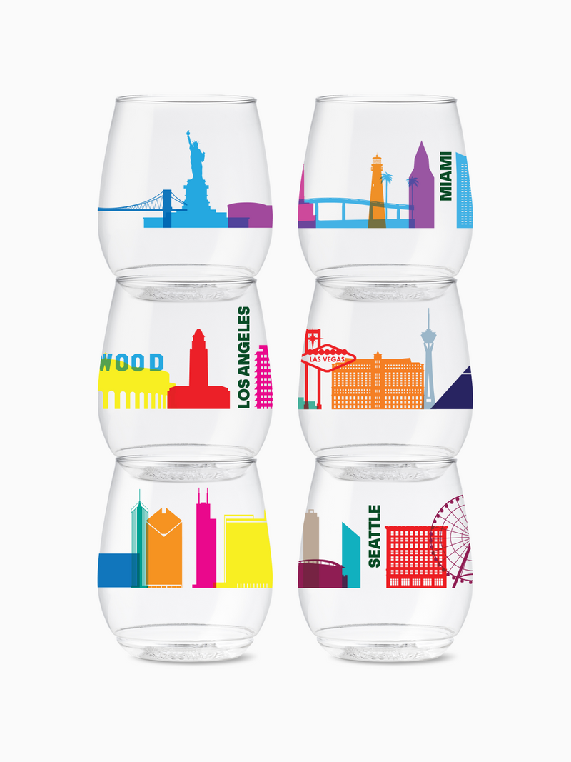 American Skylines - POP 14oz Vino