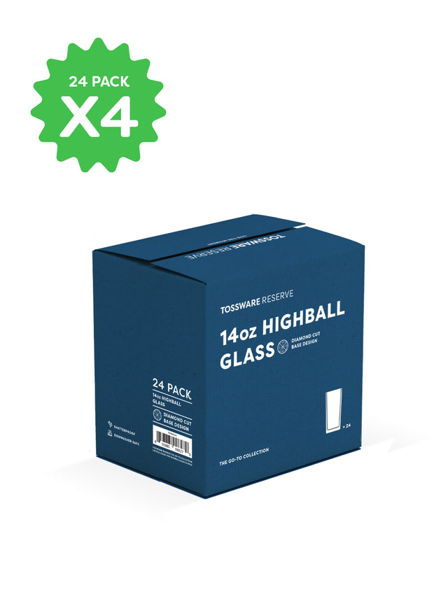 RESERVE 14oz Highball Tritan™ Copolyester Glass - Bulk