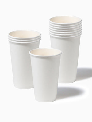 GO 16oz Single Wall Paper Cup - Bulk - 1000/Case
