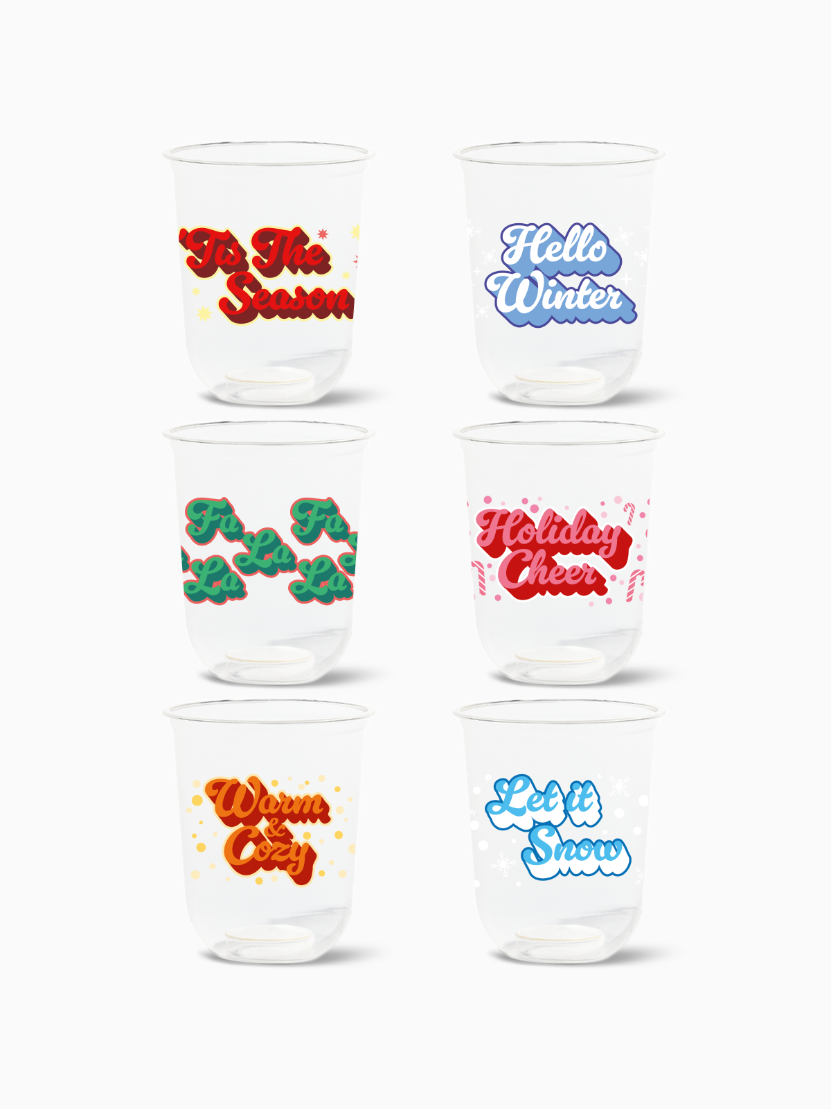 Festive Holiday - NATURAL 16oz Arc