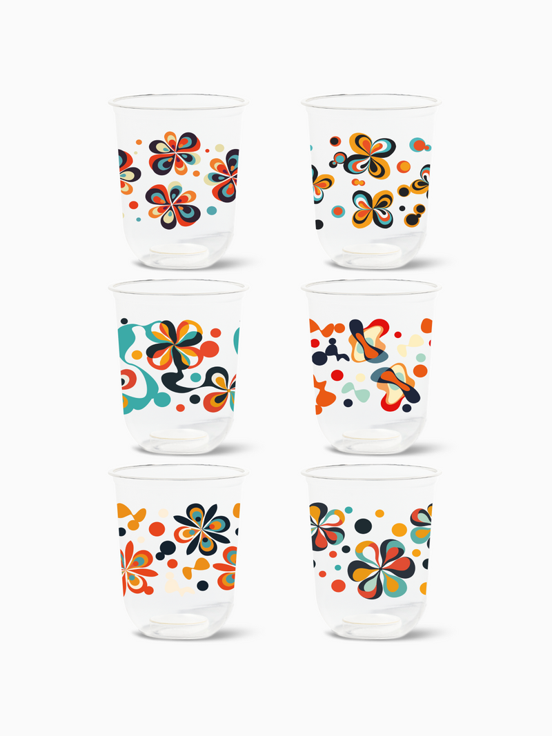 Retro Bloom - NATURAL 16oz Arc