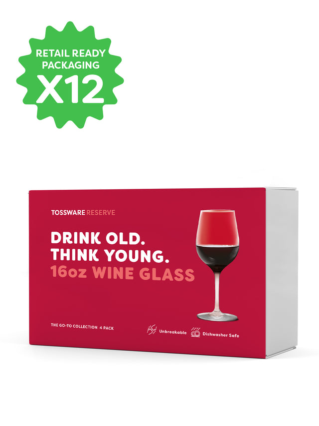 RESERVE 16oz Wine Tritan™ Copolyester Glass - Bulk