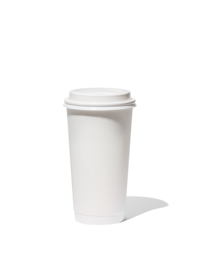 GO 20oz Double Wall Paper Cup 90mm Recyclable Cup - Bulk - 500/Case