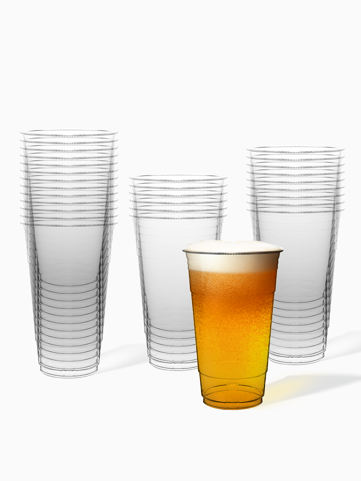 NATURAL 24oz Classic Compostable Cup - Bulk