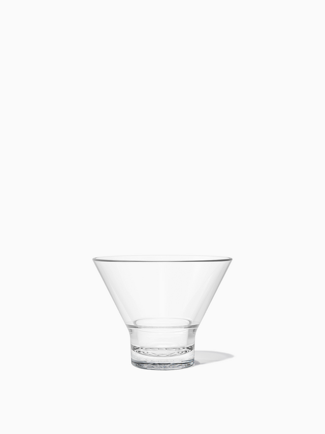 MSRP RESERVE 8oz Stemless Martini Tritan™ Copolyester Glass