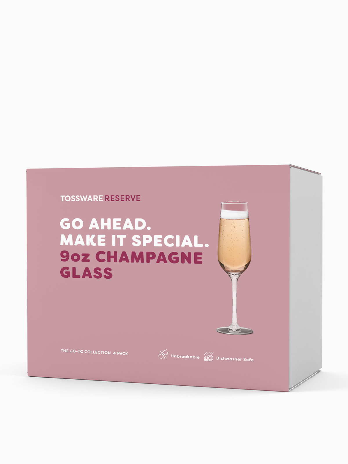 RESERVE 9oz Champagne Tritan™ Copolyester Glass