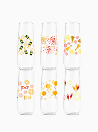 Festive Bliss - POP 9oz Flute