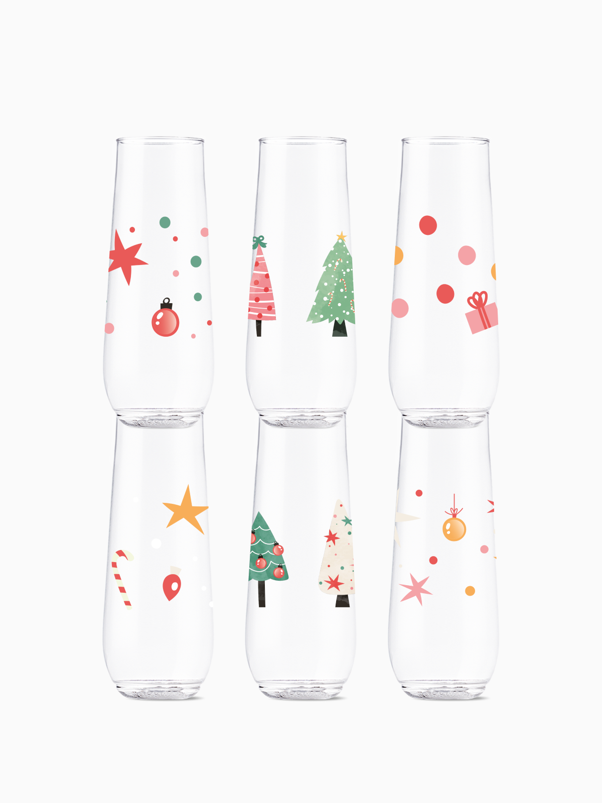 Festive Forest - POP 9oz Flute