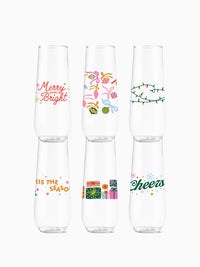 Merry & Bright - POP 9oz Flute