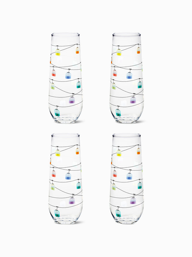 Summit Lift 2.0 - RESERVE 9oz Stemless Champagne Tritan™ Copolyester Glass