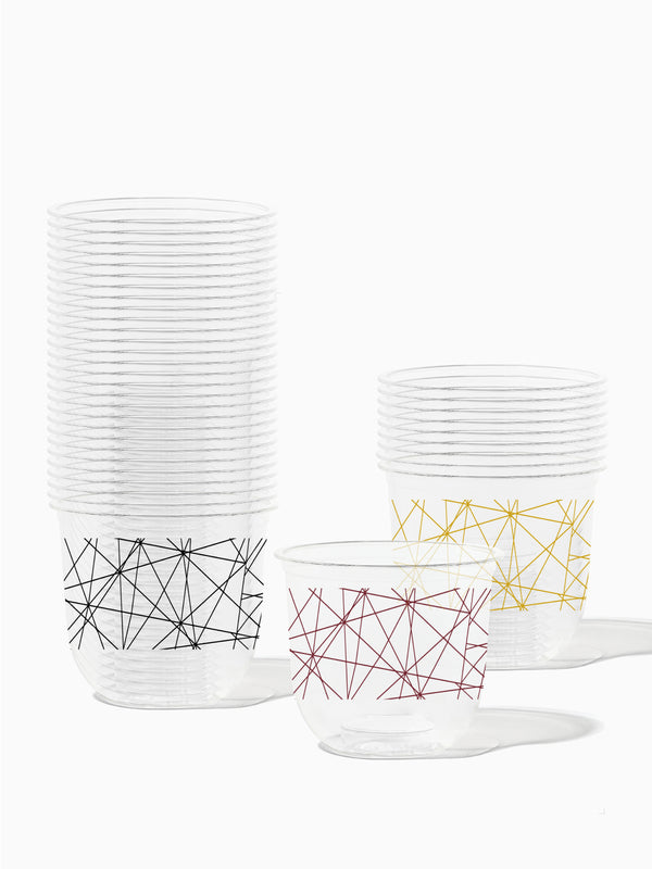 Abstract Lines - NATURAL 12oz Arc