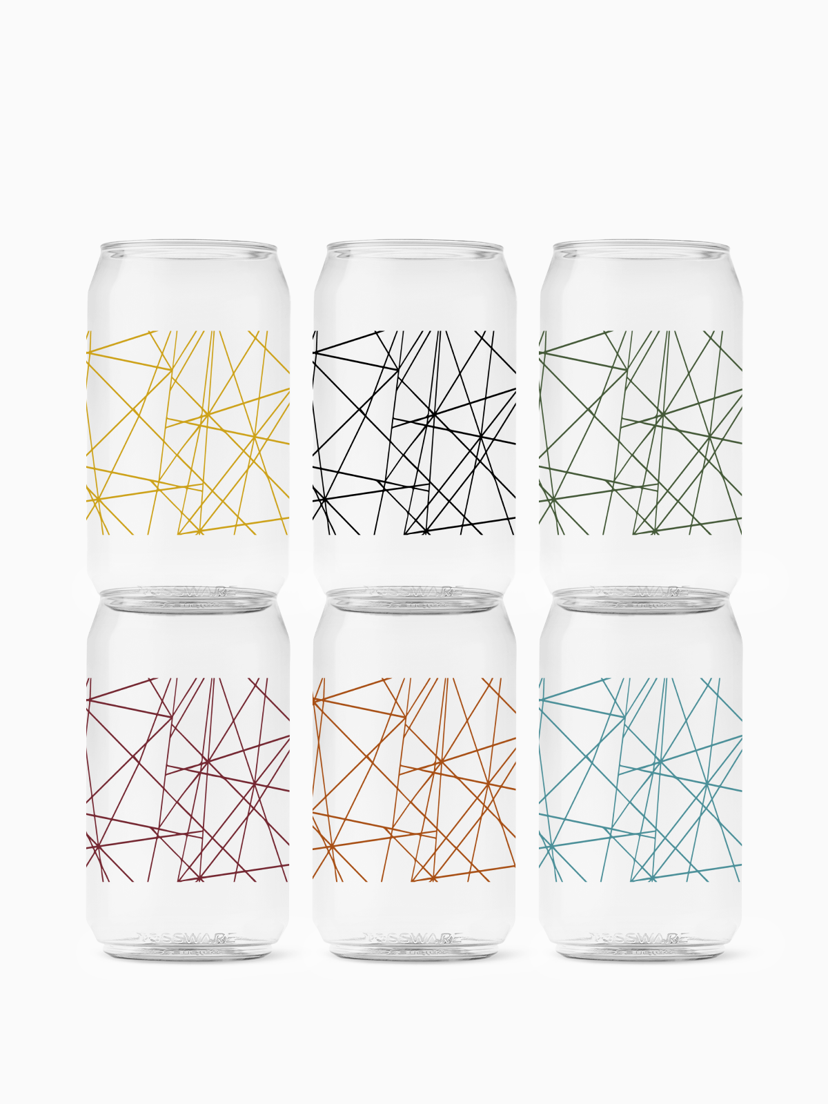 Abstract Lines - POP 12oz Can